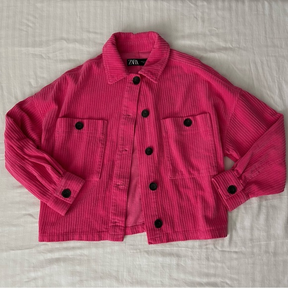 Zara Pink Jacket - Picture 1 of 4